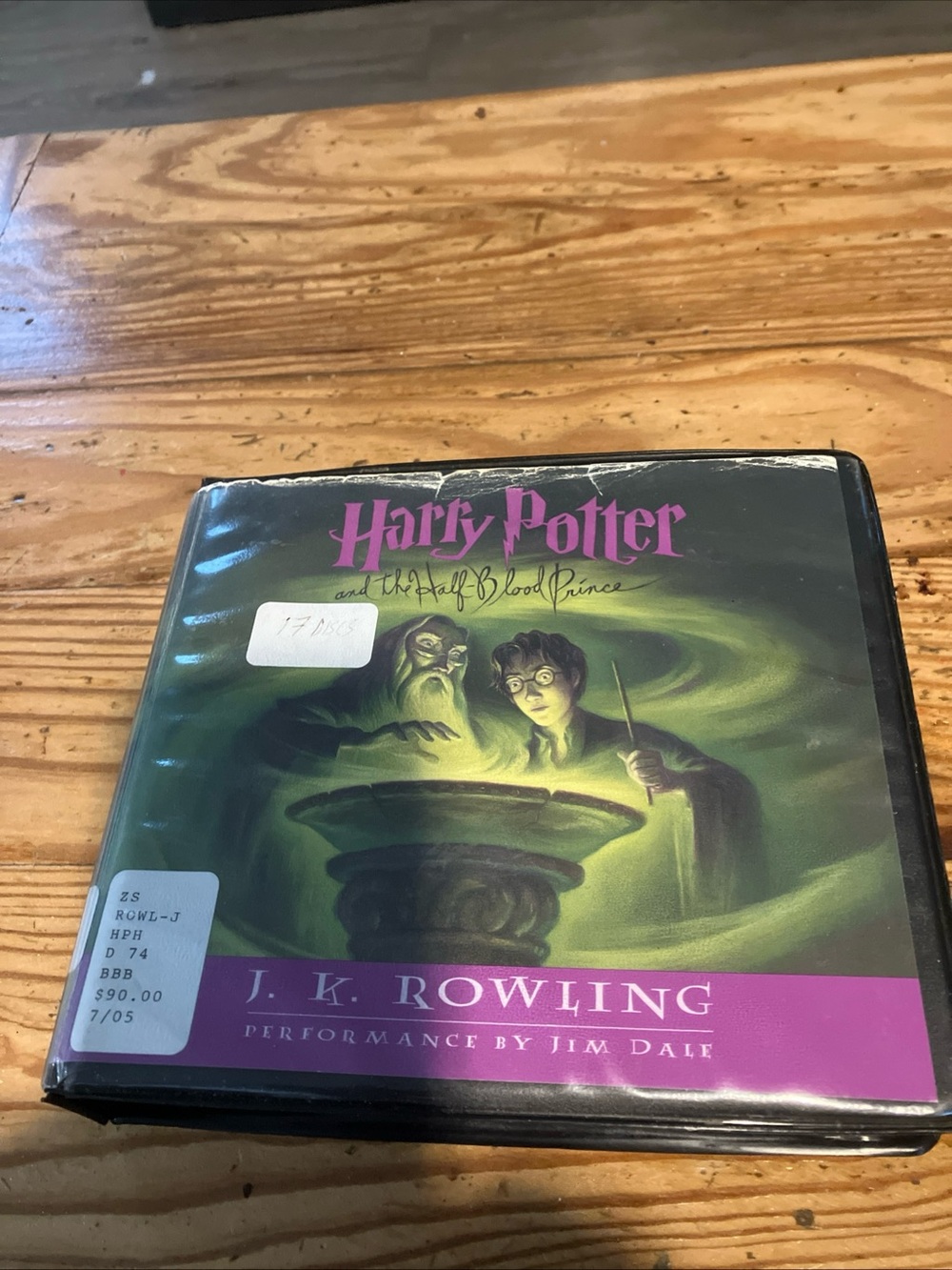 Audio Book Harry Potter and the Half-Blood Prince (Book 6) 17 Cds - 18 Hours +
